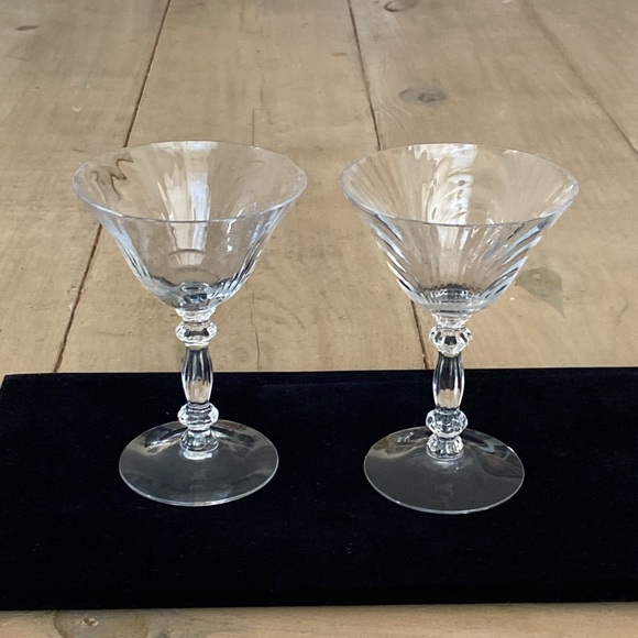 Set of 2 Caprice Clear Champagne Glass by Cambridge - Picture 7 of 7